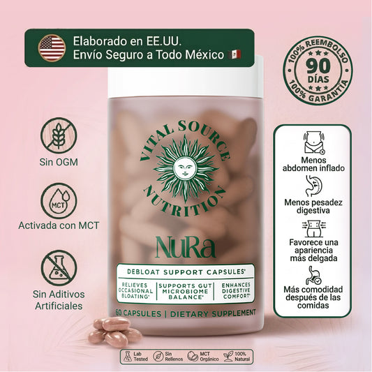 Nura - El Aliado Natural Más Poderoso para Combatir Hinchazón
